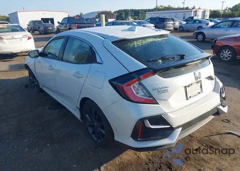2021 Honda Civic Ex из США, поврежденный, VIN SHHFK7H69MU215338